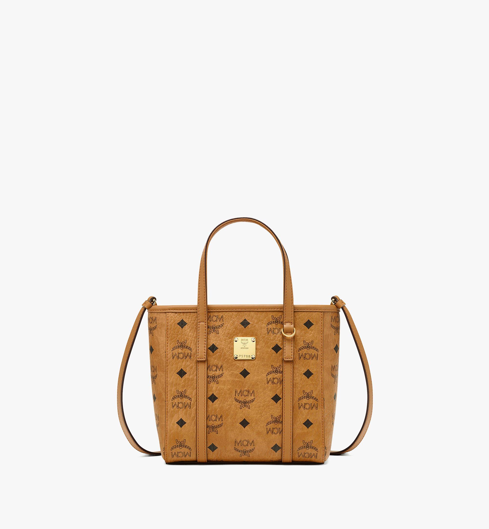 Sac cabas Toni à fermeture supérieure zippée en Visetos 1
